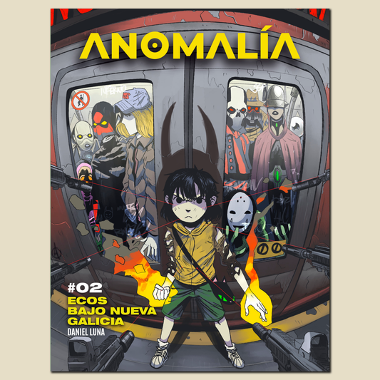 Libro ANOMALÍA #2 Ecos Bajo Nueva Galicia