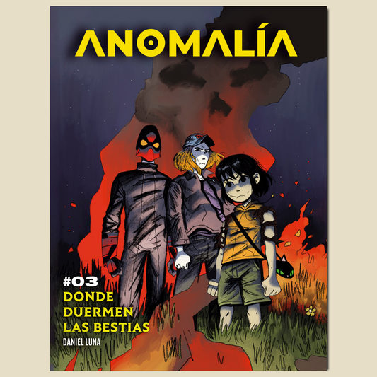 Libro ANOMALÍA #3 Donde Duermen las Bestias